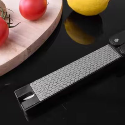 aiguiseur couteau portatif double-face noir