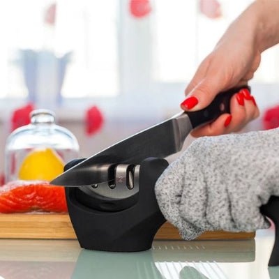 aiguiseur de couteaux 3 en 1 sécurisé
