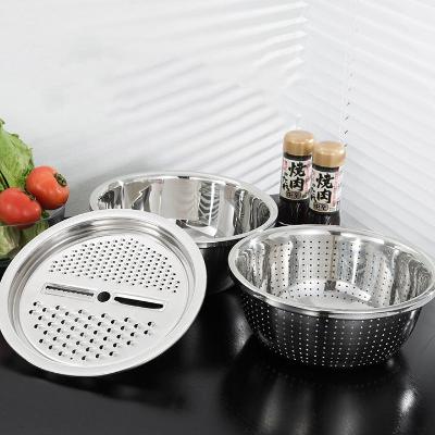 Passoire inox | 3 en 1 - N&D Cooks' Collection