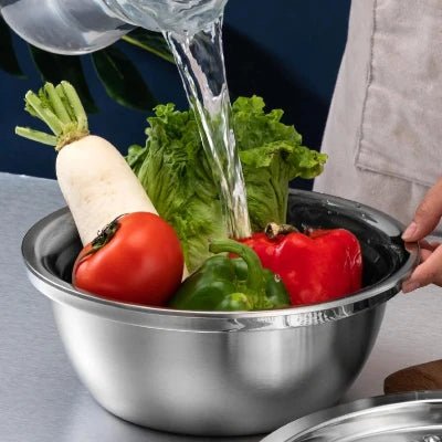 Passoire inox | 3 en 1 - N&D Cooks' Collection