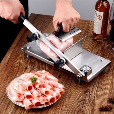 trancheuse à jambon inox ergonomique